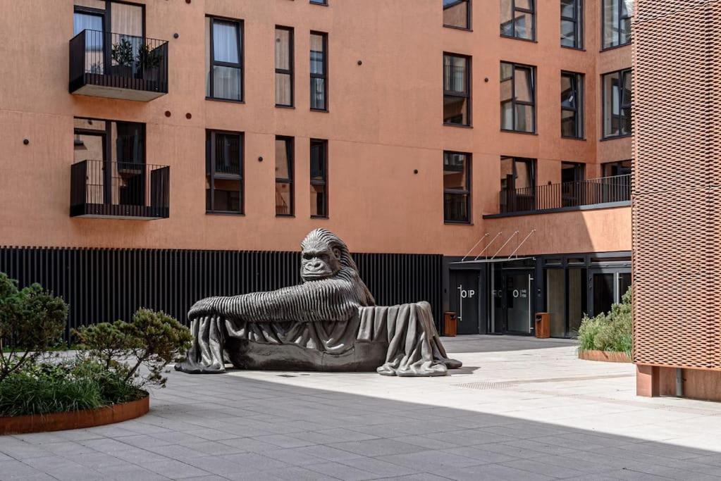 Apartament Cozy Japanese Oasis With Balcony, Gramophone, Netflix Wilno Zewnętrze zdjęcie